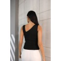 166754 BLACK BLOUSE KNITWEAR