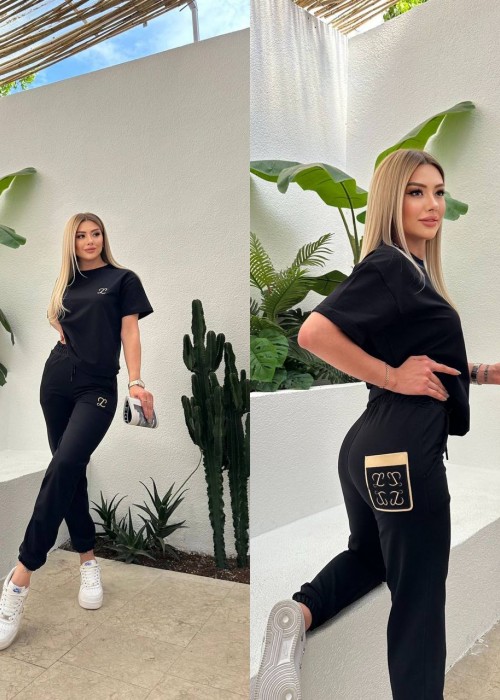 181524 BLACK TRACKSUIT