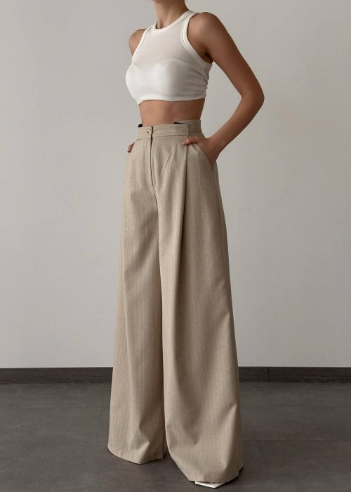 183190 BEIGE TROUSERS