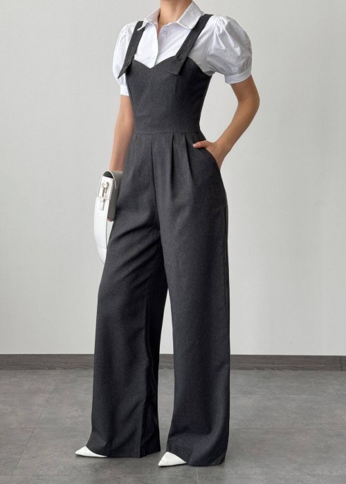 184407 ANTHRACITE OVERALLS