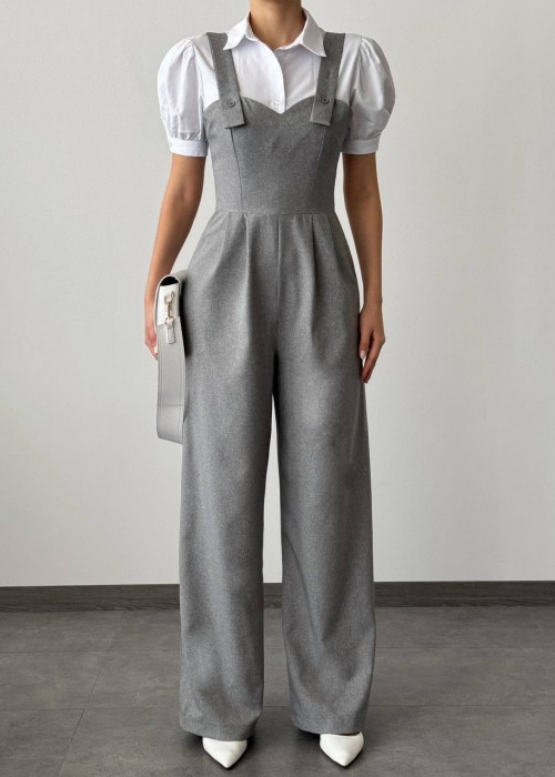 184408 GREY OVERALLS