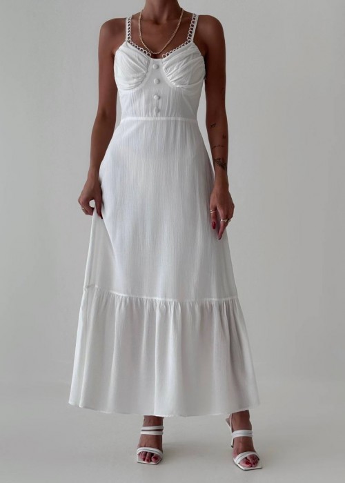 185161 WHITE DRESS