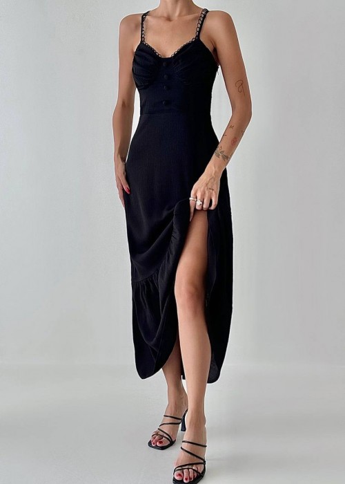 185162 BLACK DRESS