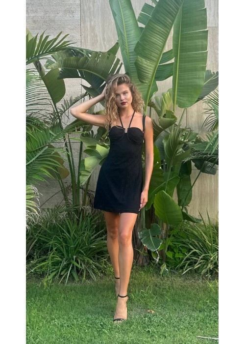 185638 BLACK DRESS LYCRA