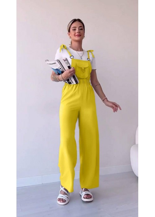 185795 YELLOW OVERALLS