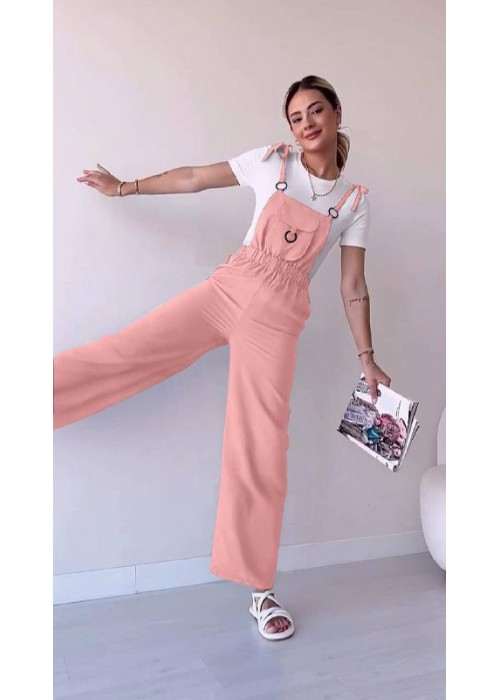 185797 PINK OVERALLS