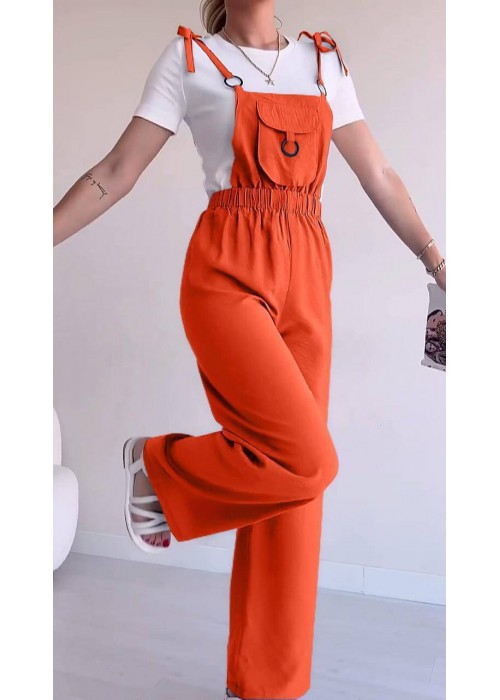 185798 ORANGE OVERALLS