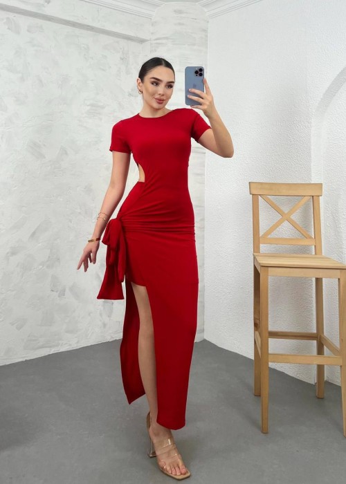 185856 RED DRESS