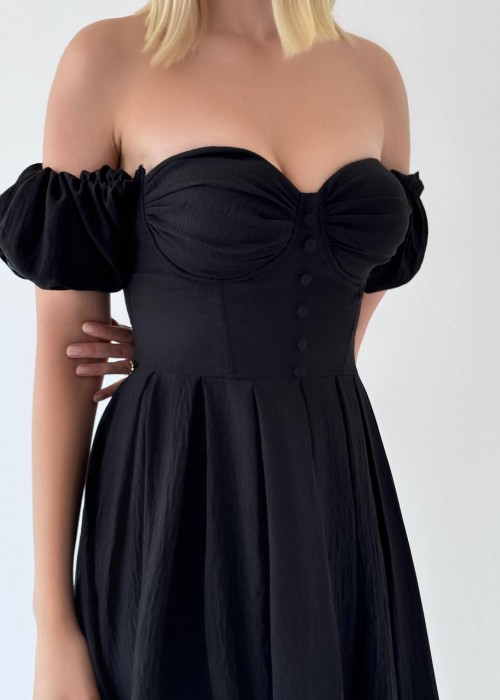 185954 BLACK DRESS