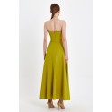 186460 GREEN COCKTAİL DRESS