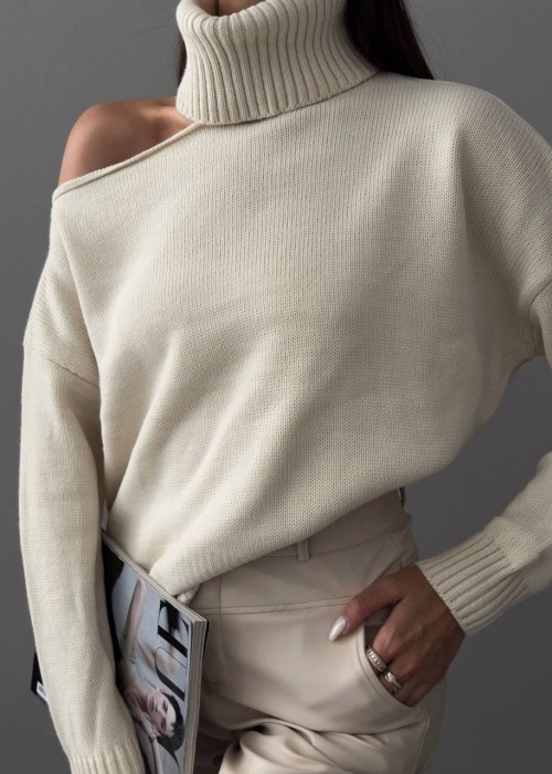 187338 SAHNE SWEATSHIRT STRICKWAREN