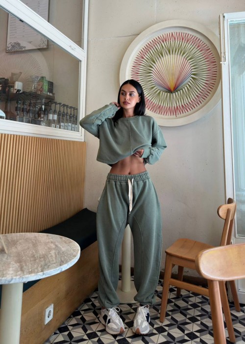 188031 WATER GREEN TRACKSUIT