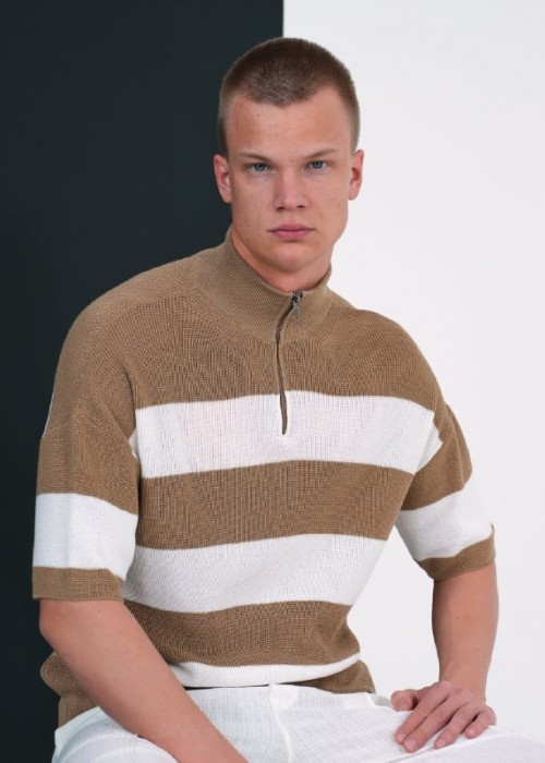 188678 MINK MEN T-SHIRT KNITWEAR