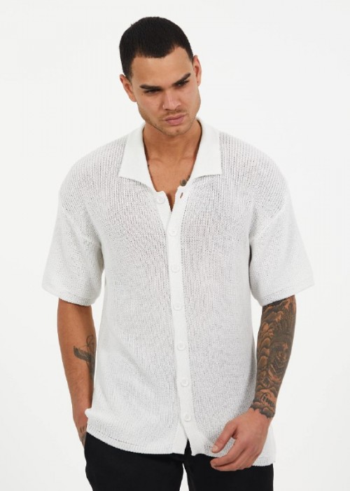 188688 WHITE MEN T-SHIRT KNITWEAR