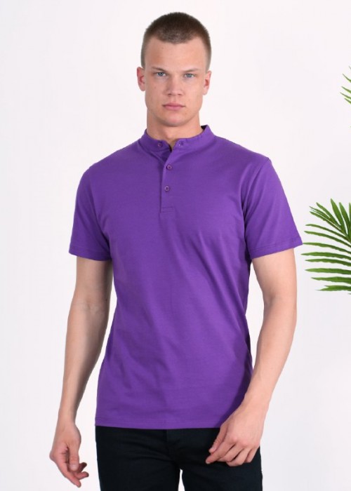 188713 PURPLE MEN T-SHIRT