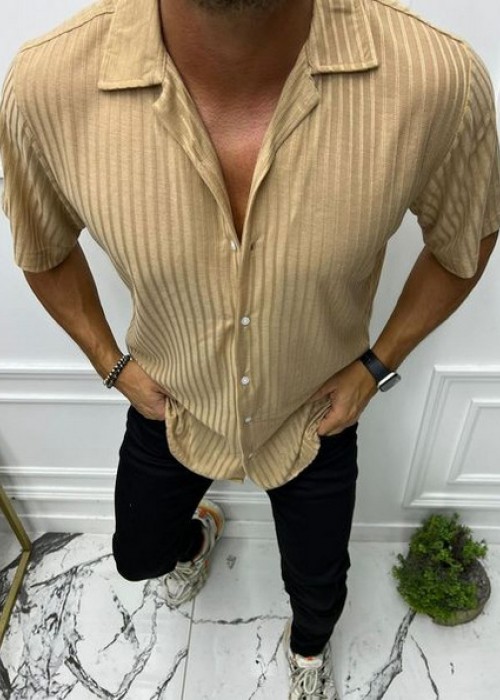 188753 BEIGE MEN SHIRT