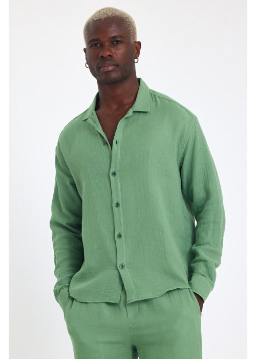 188848 GREEN MEN SHIRT