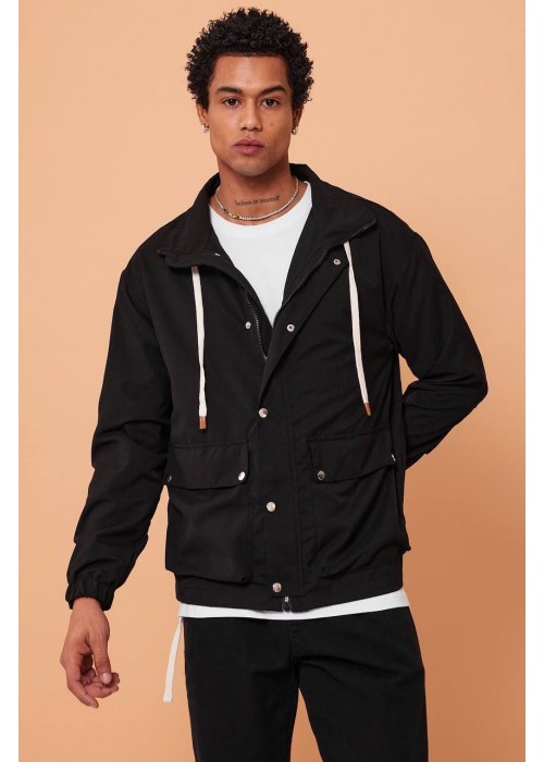 188885 BLACK MEN'S JACKET