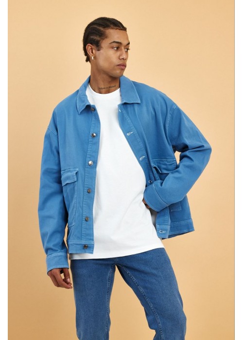 188888 BLUE MEN'S JACKET