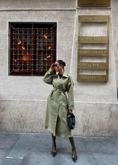 189076 KHAKI COAT