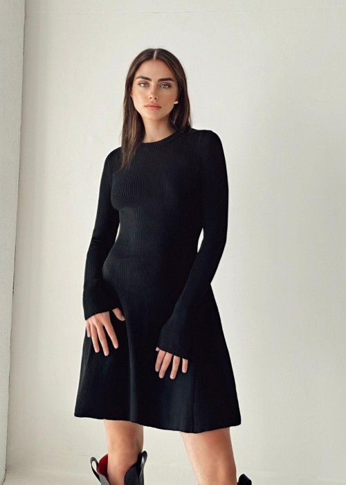 189148 BLACK DRESS KNITWEAR