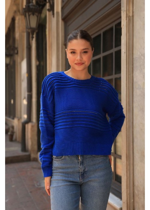 189253 SAKS SWEATSHIRT STRICKWAREN