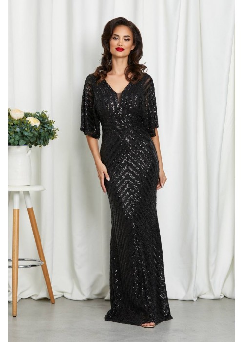 189287 BLACK COCKTAİL DRESS