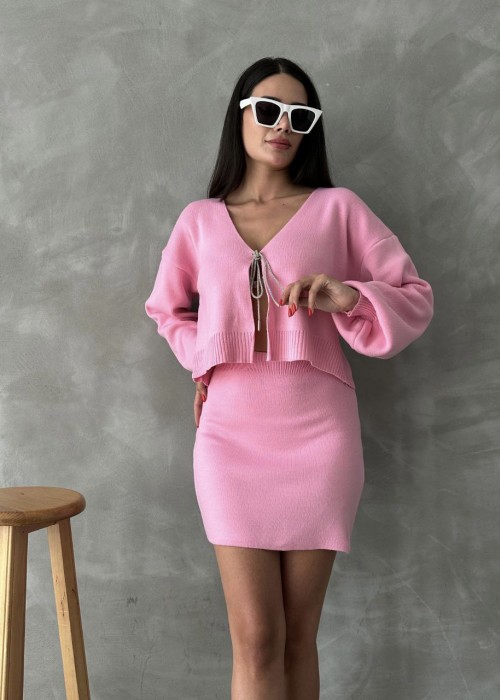 189307 PINK TEAM KNITWEAR