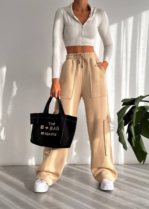 189420 BEIGE TROUSERS