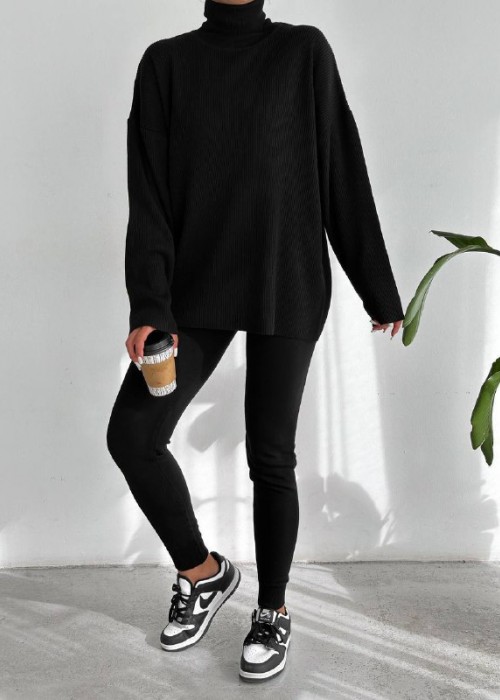 189422 BLACK TEAM KNITWEAR