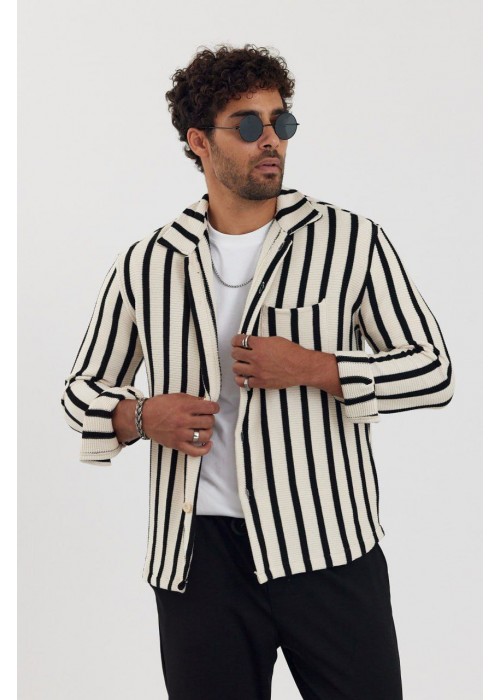 190029 STRIPED MEN SHIRT