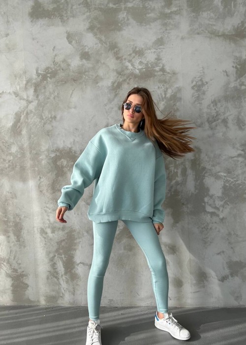 190237 WATER GREEN TRACKSUIT 3 YARN