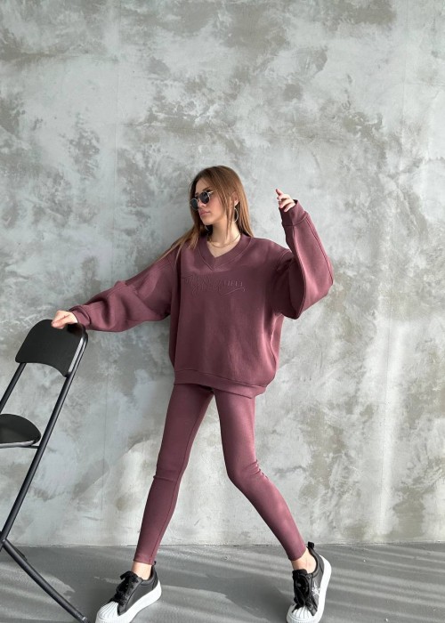 190242 COFFEE TRACKSUIT 3 YARN