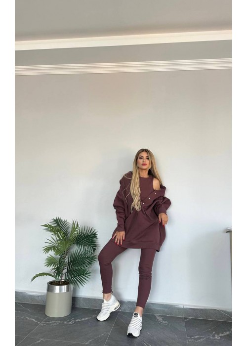 190247 COFFEE TRACKSUIT 3 YARN