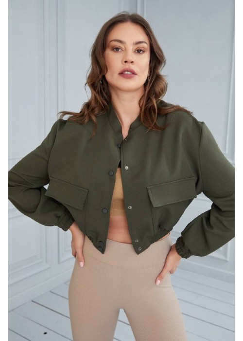 190295 KHAKI COAT Bomber jacket