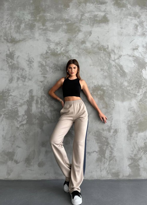 190302 BEIGE TROUSERS Plazzo