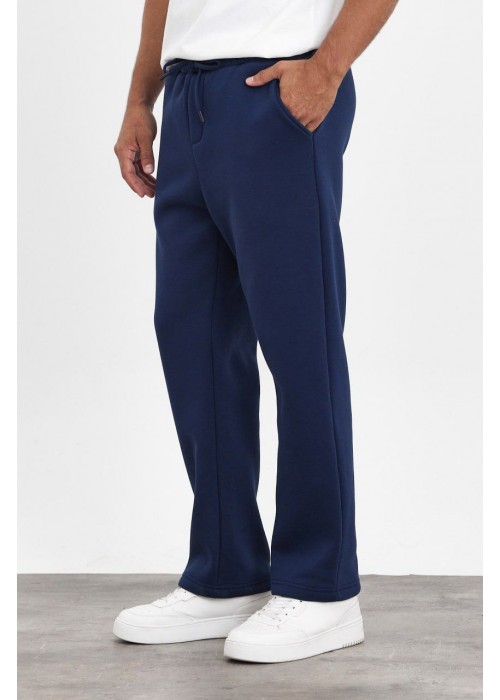 191117 NAVY BLUE MEN'S TROUSERS Three threads