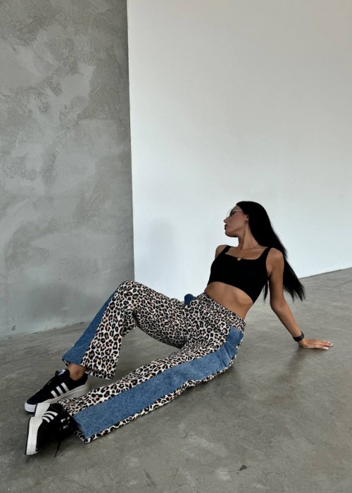 191326 LEOPARD TROUSERS