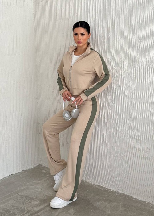 192209 BEIGE TRACKSUIT Oysho-Stoff.