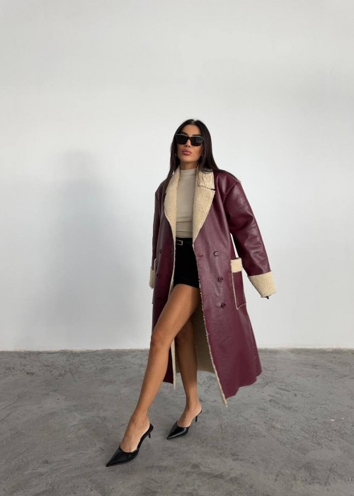 192719 BORDO COAT SKIN