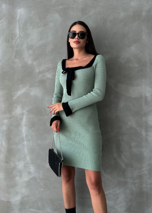 193342 GREEN DRESS KNITWEAR