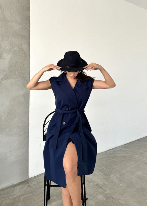 193511 NAVY BLUE DRESS