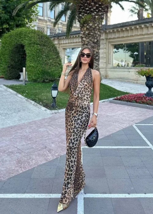 193570 LEOPARD DRESS