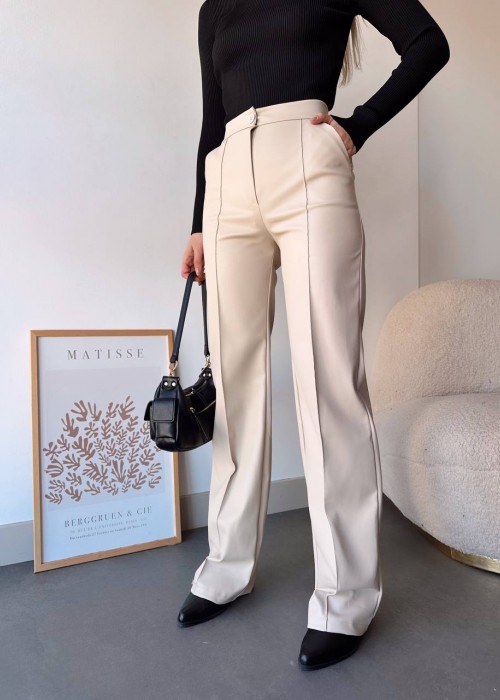 194367 CREAM TROUSERS SKIN