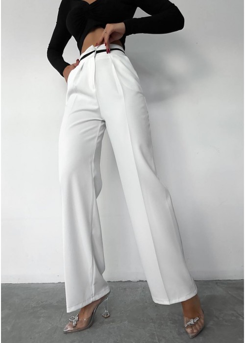 194547 Ecru color TROUSERS