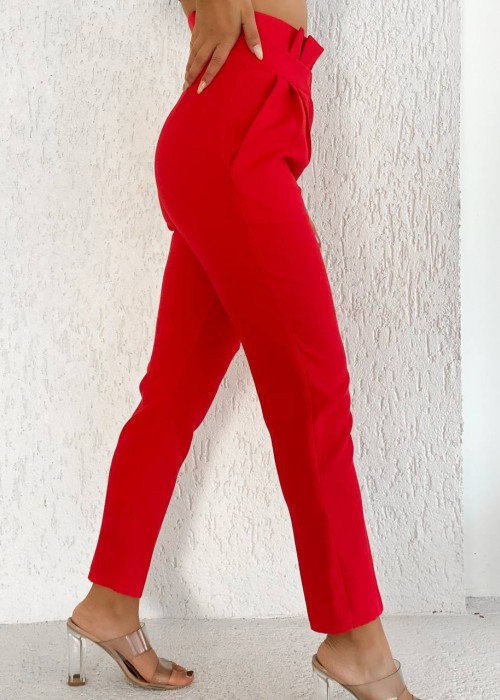 194555 RED TROUSERS