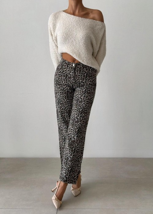 194970 LEOPARD TROUSERS