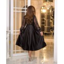 195004 BLACK COCKTAİL DRESS