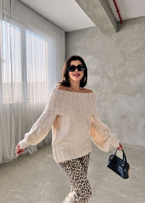 195071 CREAM SWEATER KNITWEAR