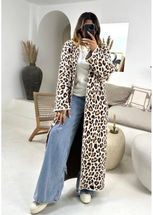 195128 LEOPARD COAT